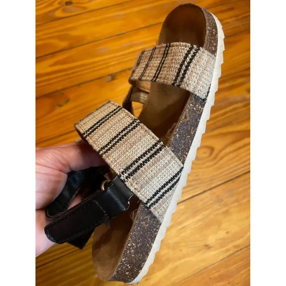 Old Navy Linen Sandals Size 13‎